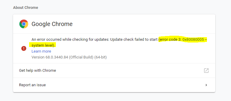 chrome for mac not updating